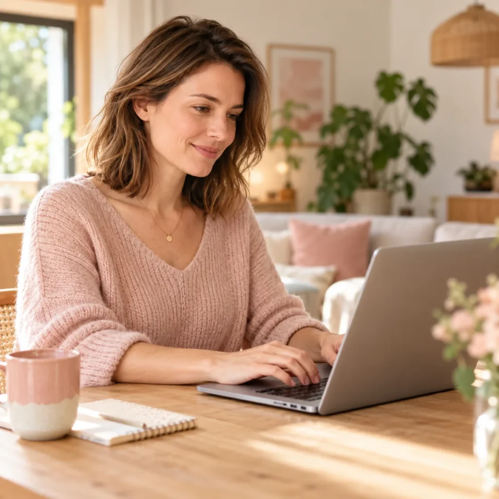 Femme demande en ligne 